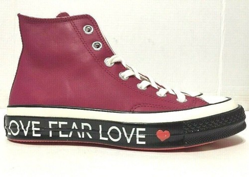 converse ladies red