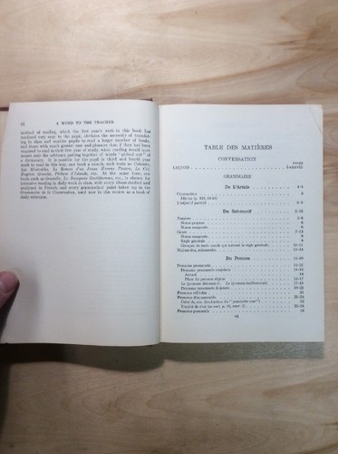 Grammaire de La Conversation Knowles And Favard (1916, Hardback) - Picture 8 of 12