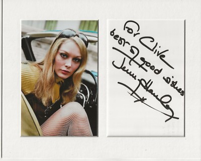 Jenny Hanley James Bond signed original authentic Autogramm UACC RD COA