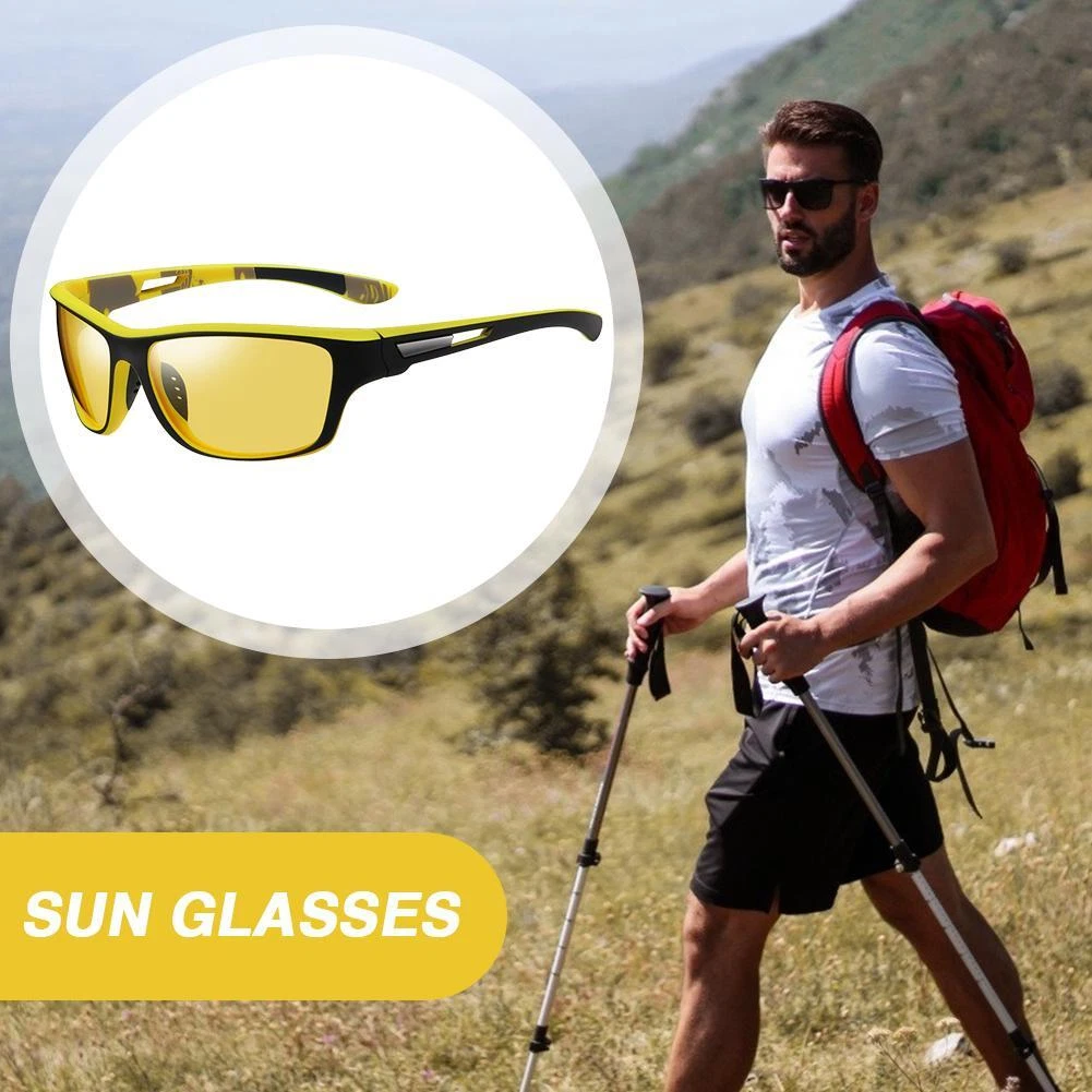 Polarized Sunglasses Men Women Driving Cycling Night Vision