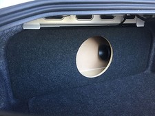 For a 2015 Mustang - Ported / Vented Custom Sub Enclosure Subwoofer Box 15