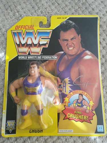 WWF/WWE Crush Hasbro Figure Moc Unopened W/Display...