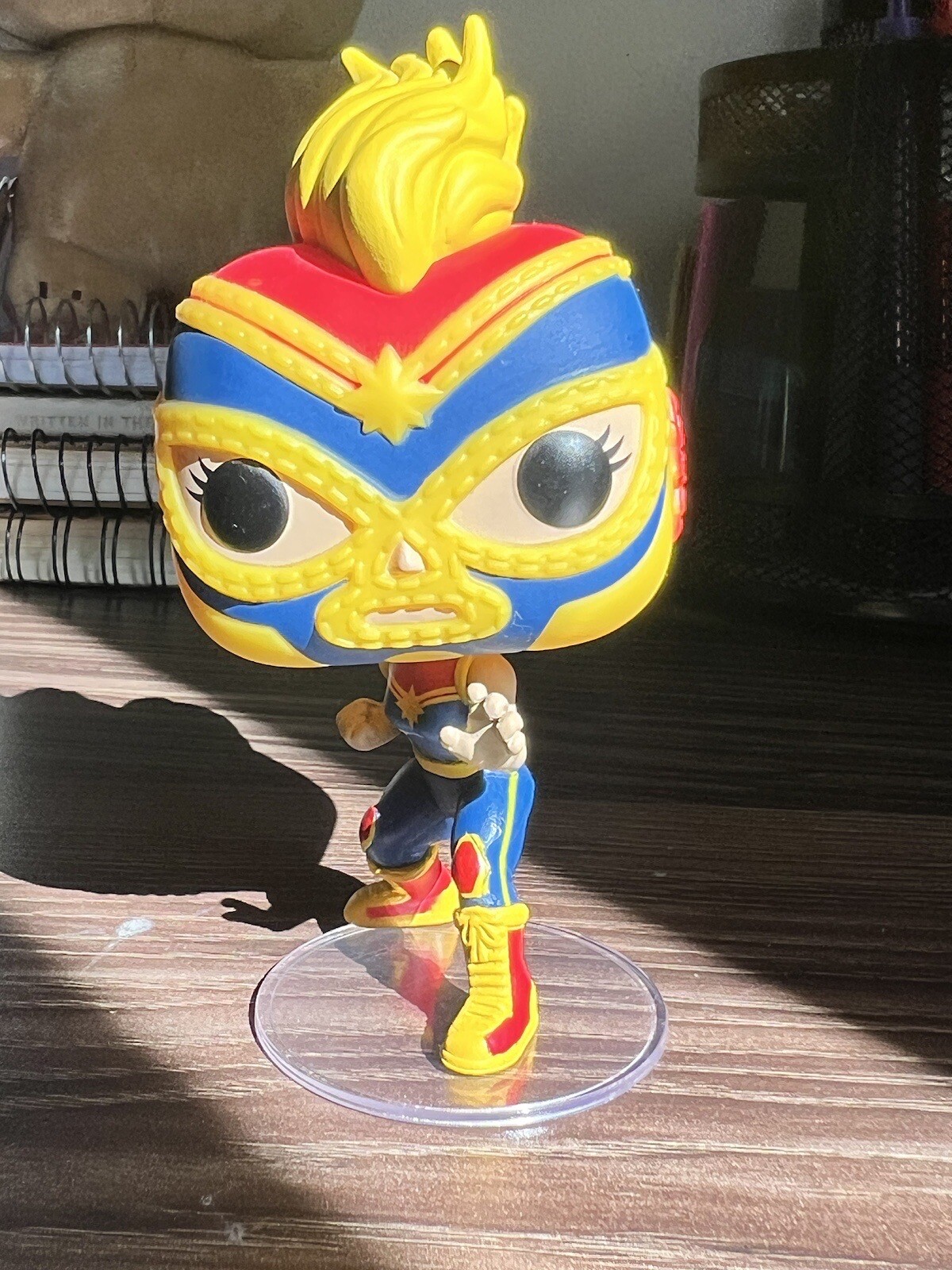 Pop Funko Marvel: Luchadores - Capitana Marvel