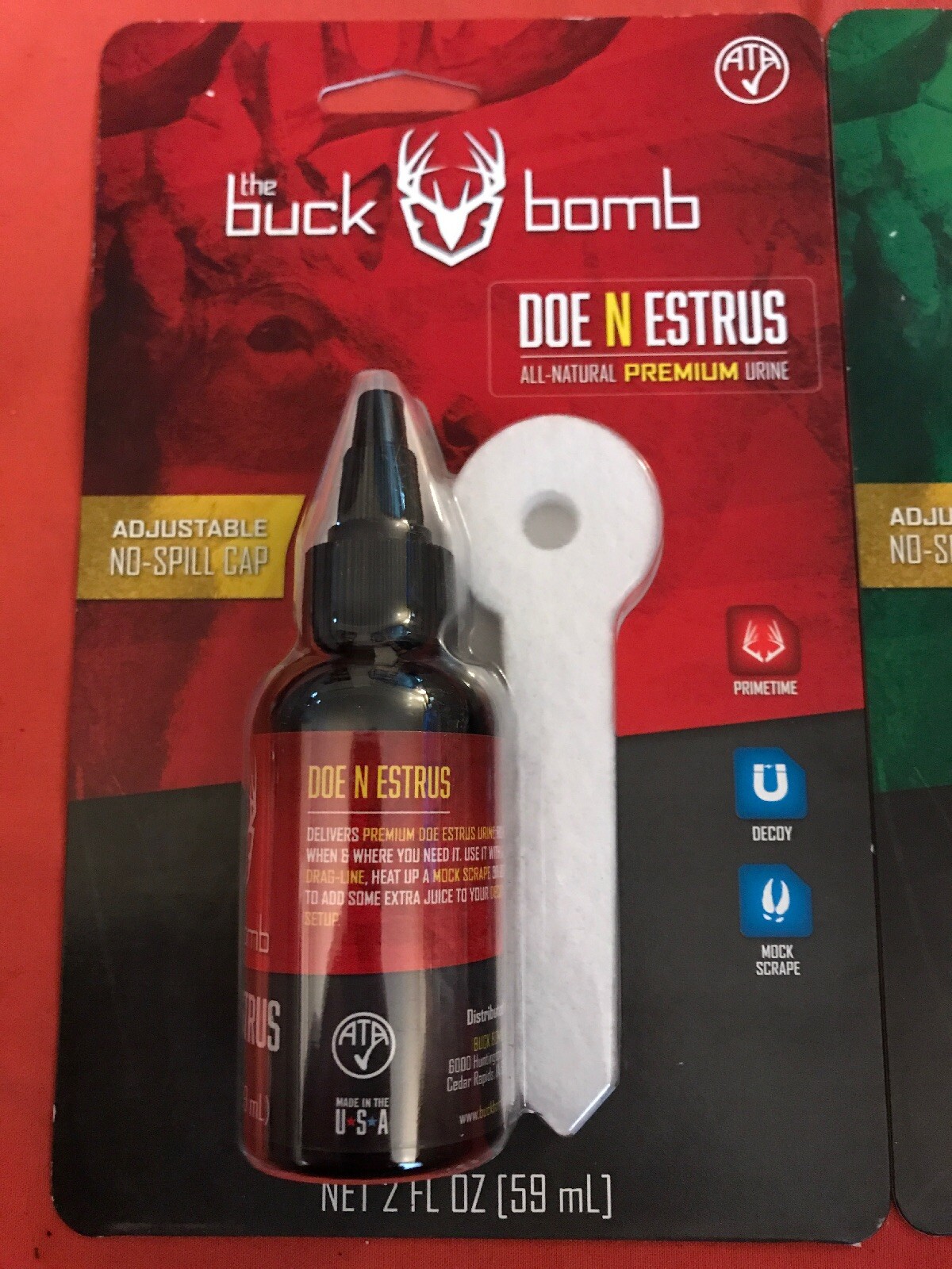The Buck Bomb Doe N Estrus & Buc Rut 2 fl oz QUANTITY 2 All Natural ...