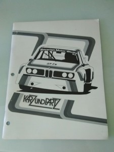Vintage KARZUNDARTZ Bavarian Motor Works BMW Parts Catalog 1960's 1970's | eBay