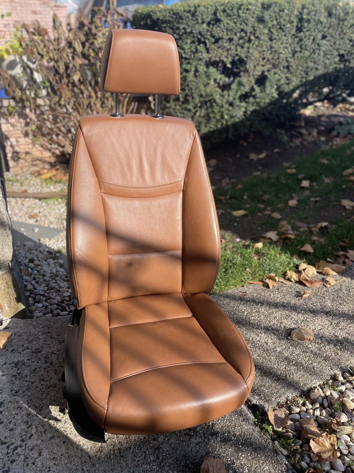 Седло с подогревом 2011 BMW e90 335i/328i коричневое передние сиденья - Изображение 4 из 4