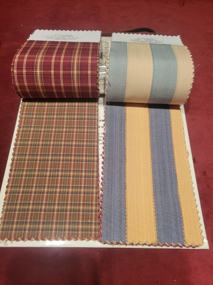 Delta Fabrics Sample Book.  #112.  Tea Garden Collection. 8 Styles. 36 Colorways - Image 2 of 4