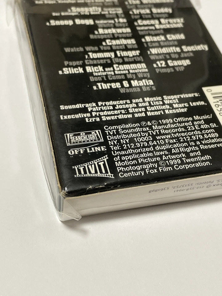 Whiteboys Motion Picture Cassette Tape Snoop Three 6 Mafia Raekwon Hip Hop Rap - Image 3 of 4