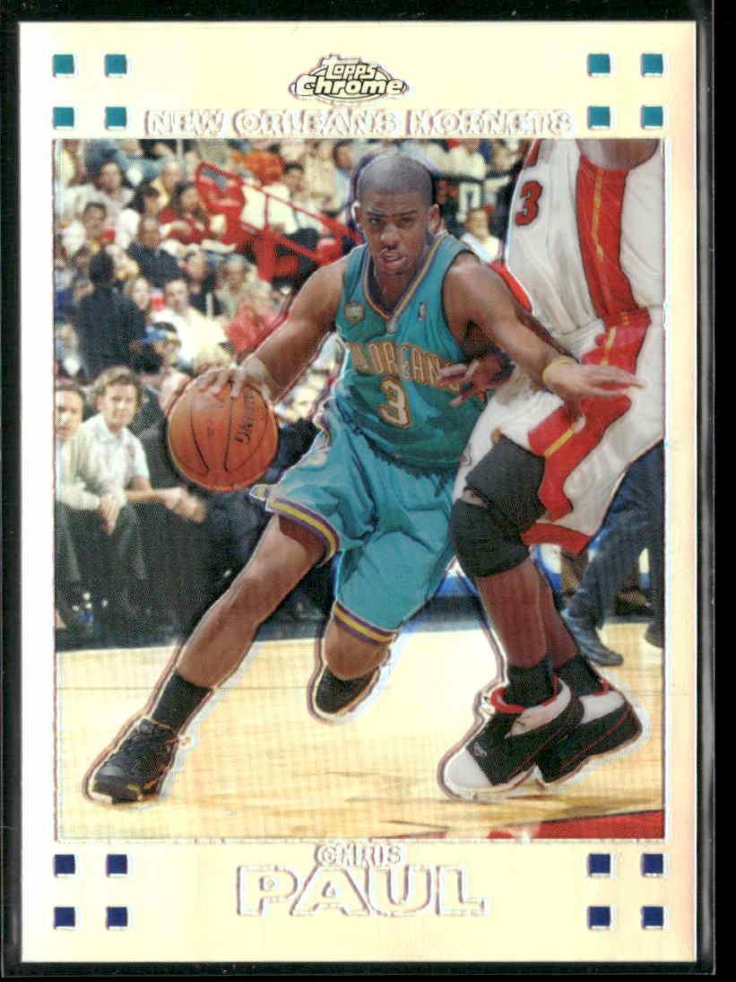 2007-08 Topps Chrome #40 Chris Paul Refractors #/999