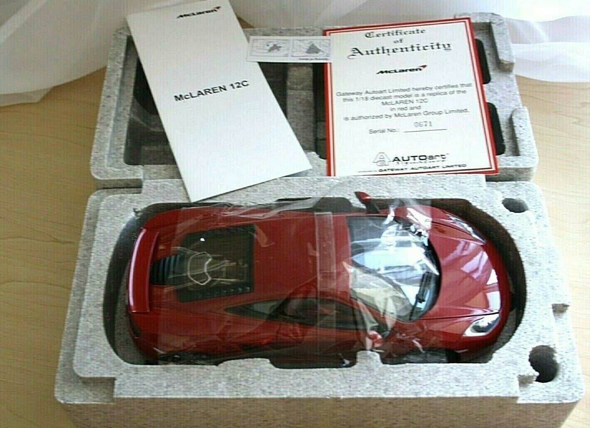 McLaren MP4-12C Red 1:18 AUTOart (76008) | eBay McLaren MP4-12C Red 1:18 AUTOart (76008) | eBay