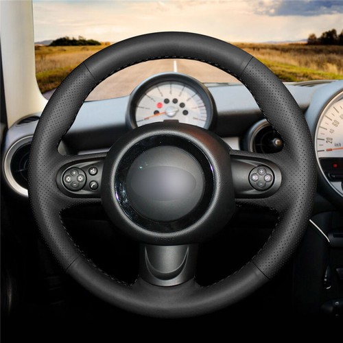 Car Steering Wheel Cover for Mini Cooper Coupe S R57 Hatchback Clubman Clubvan - Picture 2 of 12