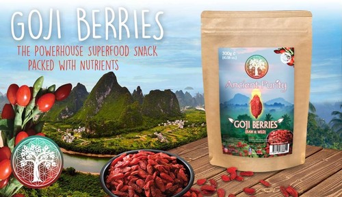 GOJI BERRIES 300g | Highest State Superfood | Ultra Clean Delicious Fruit (TCM) - Picture 4 of 9
