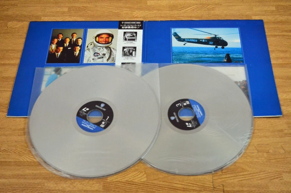 THE RIGHT STUFF Laserdisc JAPAN 2LD w/OBI IIJL-70014  Sam Shepard, Scott Glenn Foto 4 de 4