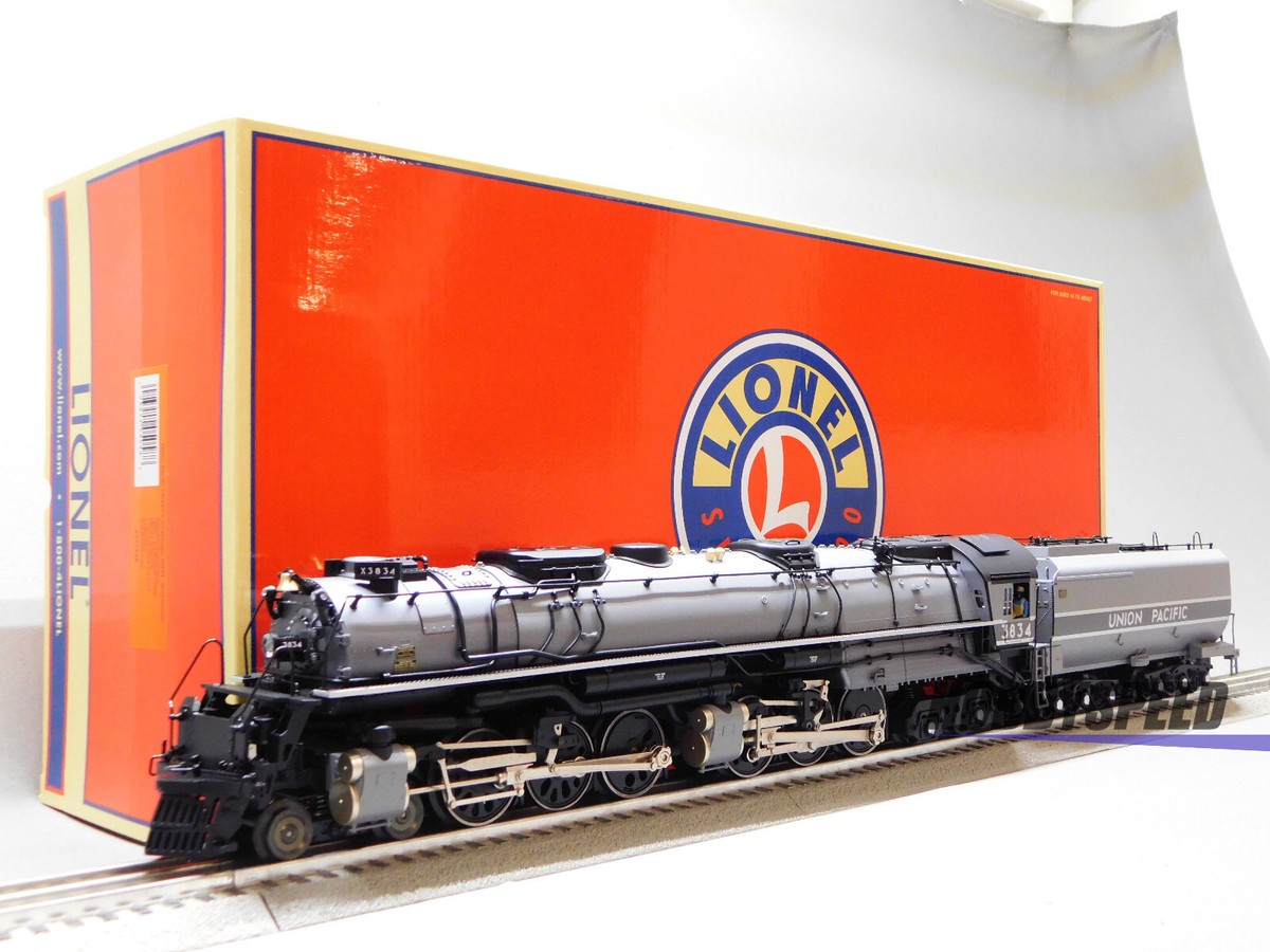 LIONEL UNION PACIFIC UP LEGACY CHALLENGER #3834 STEAM ENGINE O