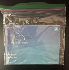 Sony PSP Playstation Quick Start Guide Owner Manual New