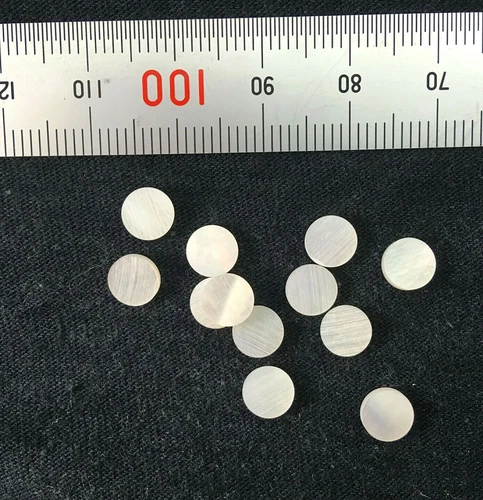 Dot Inlays - Set of 12 - Mother of Pearl 6mm - For Guitar/Luthier