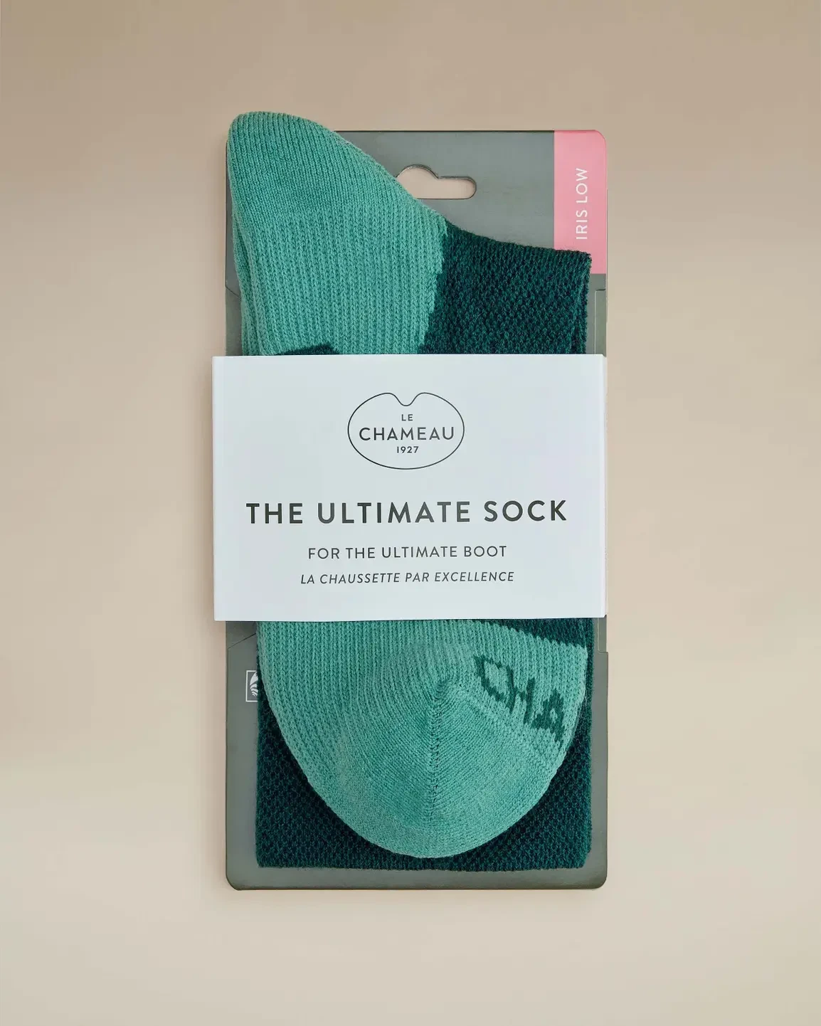 Le Chameau Iris Socks Low Vert Foncé Green Ladies Socks