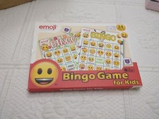 Emoji Bingo Game for Kids 24 Players
