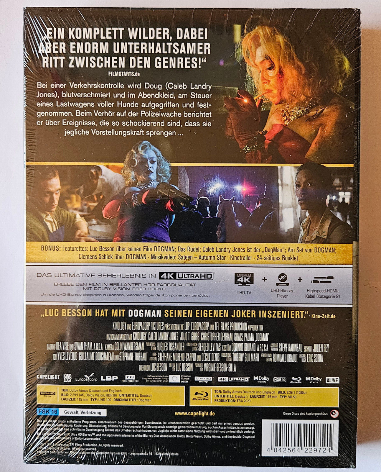 DogMan – 4K Mediabook A (UHD + Blu-ray Disc)