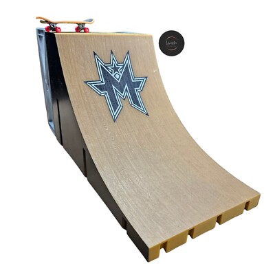 Tech Deck Ultimate Half-Pipe Ramp Pipe No Connectors Tech Deck