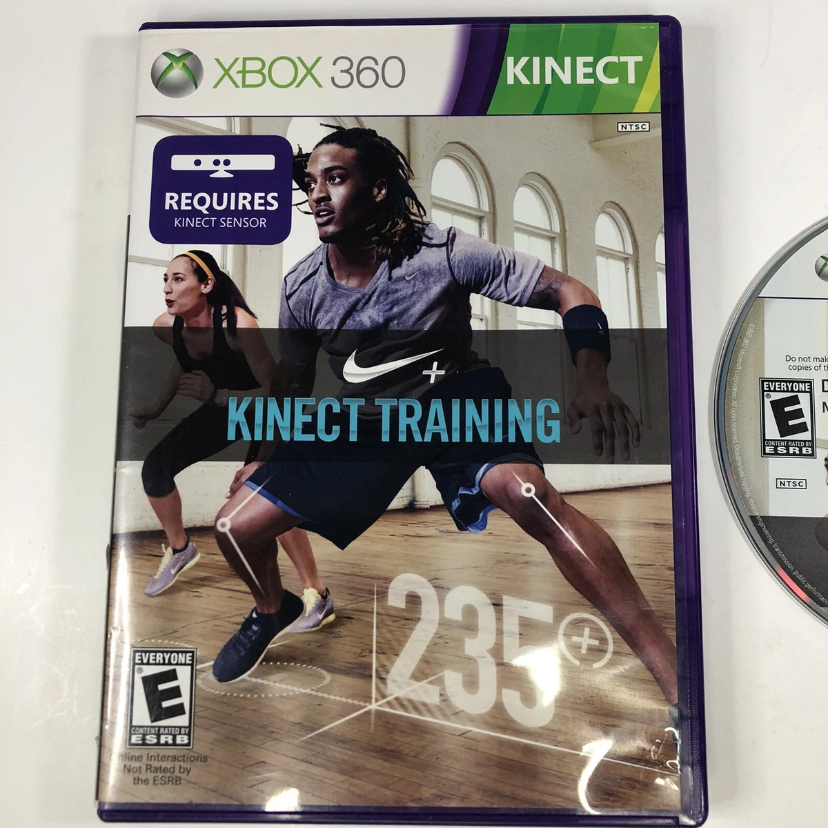 Nike Kinect Training XBOX 360 Simulation Video Game
