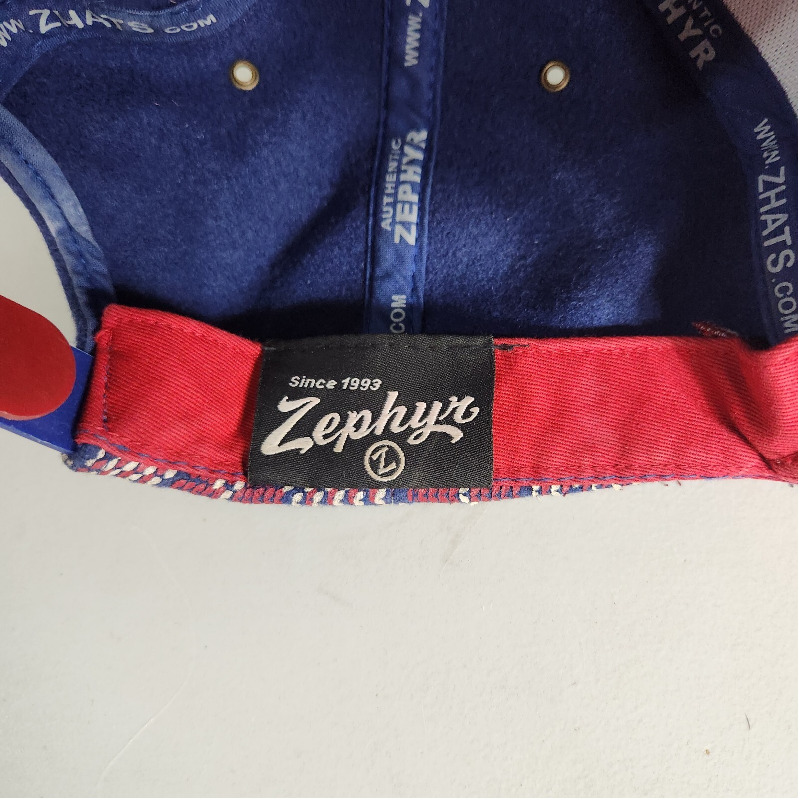 Zephyr Colorado Flag Patch Patterned Wool Basebal… - image 9