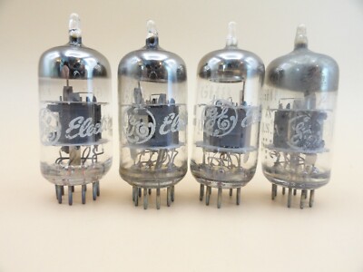 General Electric 6GH8 Vacuum Tubes Audio, Used Tested Strong (Qty 4 ...