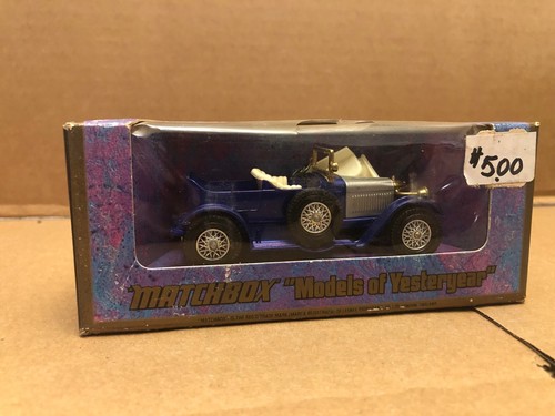 MATCHBOX MODELS OF YESTERYEAR 1914 PRINCE HENRY VAUXHALL (LOOSE BACK SEAT) - Picture 4 of 8