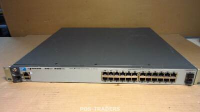HP ProCurve J9575A 3800-24G-2SFP+ L4 24-Port Rack Mountable, Managed Switch