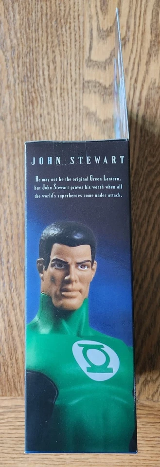 "Figura de 7"" DC Direct Toy Alex Ross Justice League John Stewart Green Lantern 2008" Foto 2 de 4