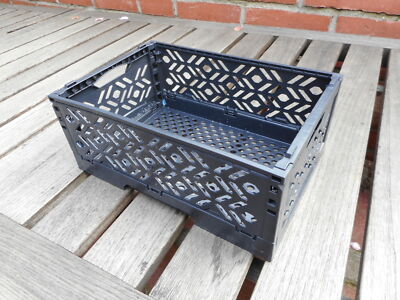 10 Stück  Mini Klappboxen, Faltboxen, Stapelboxen, 3,1 L, 24 x 16 x 10cm