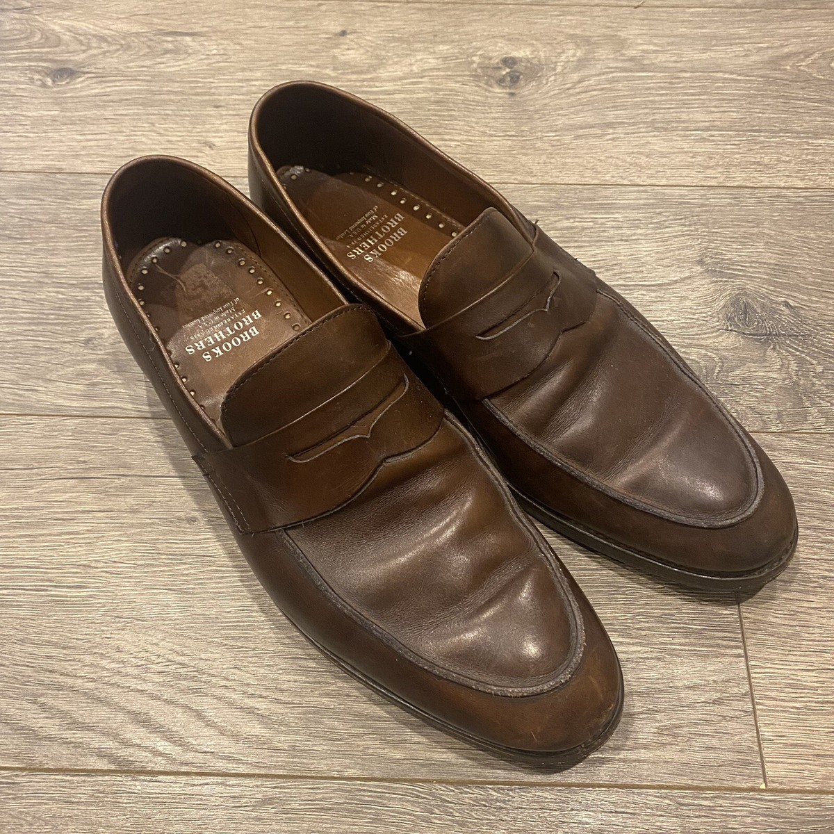 Brooks Brothers Made In Italy Penny‎ Loafers US Men\'s 10 D Amazon.com | Brooks Brothers Men main image 4
