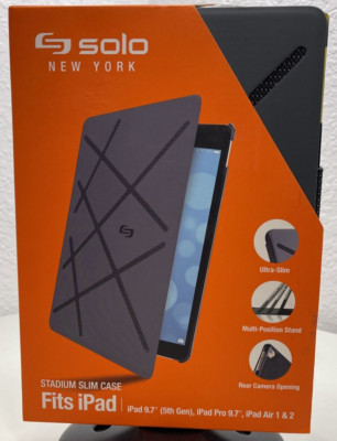 Solo New York Stadium Slim Tablet Case Fits iPad, Pro, Air 1 & 2