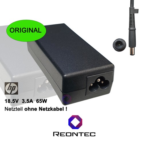 Original 65W 18.5V 3.5A Laptop Netzteil Ladegerät für HP 519329-001 463958-001