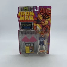 Marvel Iron Man Spider-Woman Action Toy Biz Figure 1994 5 Inch Brand New