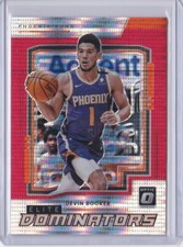 2021-22 Donruss Optic Devin Booker Elite Dominators Red Pulsar #18 CC86