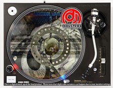 Ring Warp - 7"-12" DJ slipmat for LP turntable record player