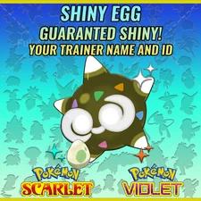 MINIOR ✨ SHINY EGG 6 IV ✨ ANY ✨ POKEMON SCARLET VIOLET ✨ INDIGO DISK ✨ CUSTOM ✅