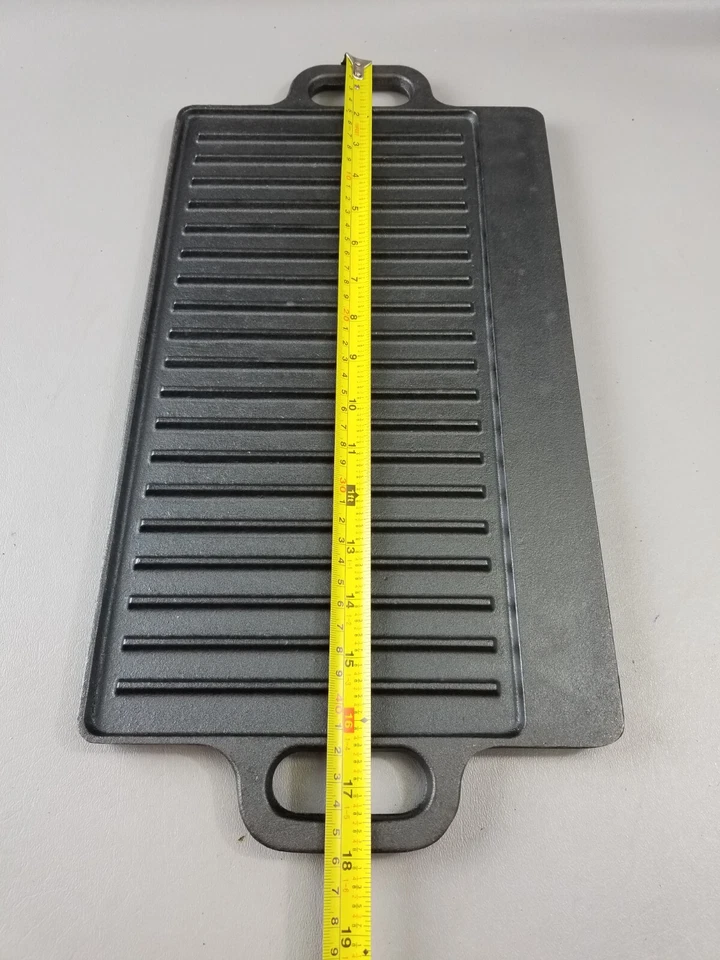 New Cast Iron Reversible Griddle Pan - Image 4 of 4