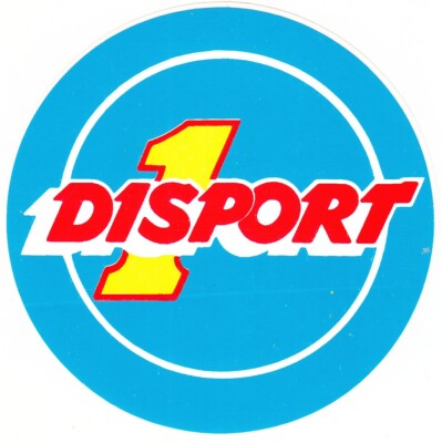 Aufkleber DISPORT - Sticker Sammler Vintage