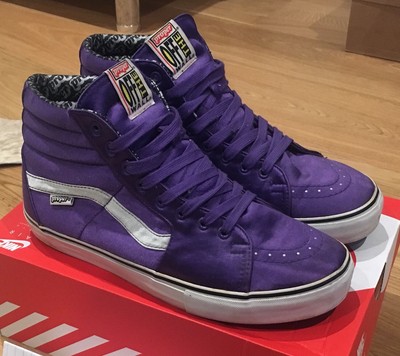 vans sk8 hi purple velvet