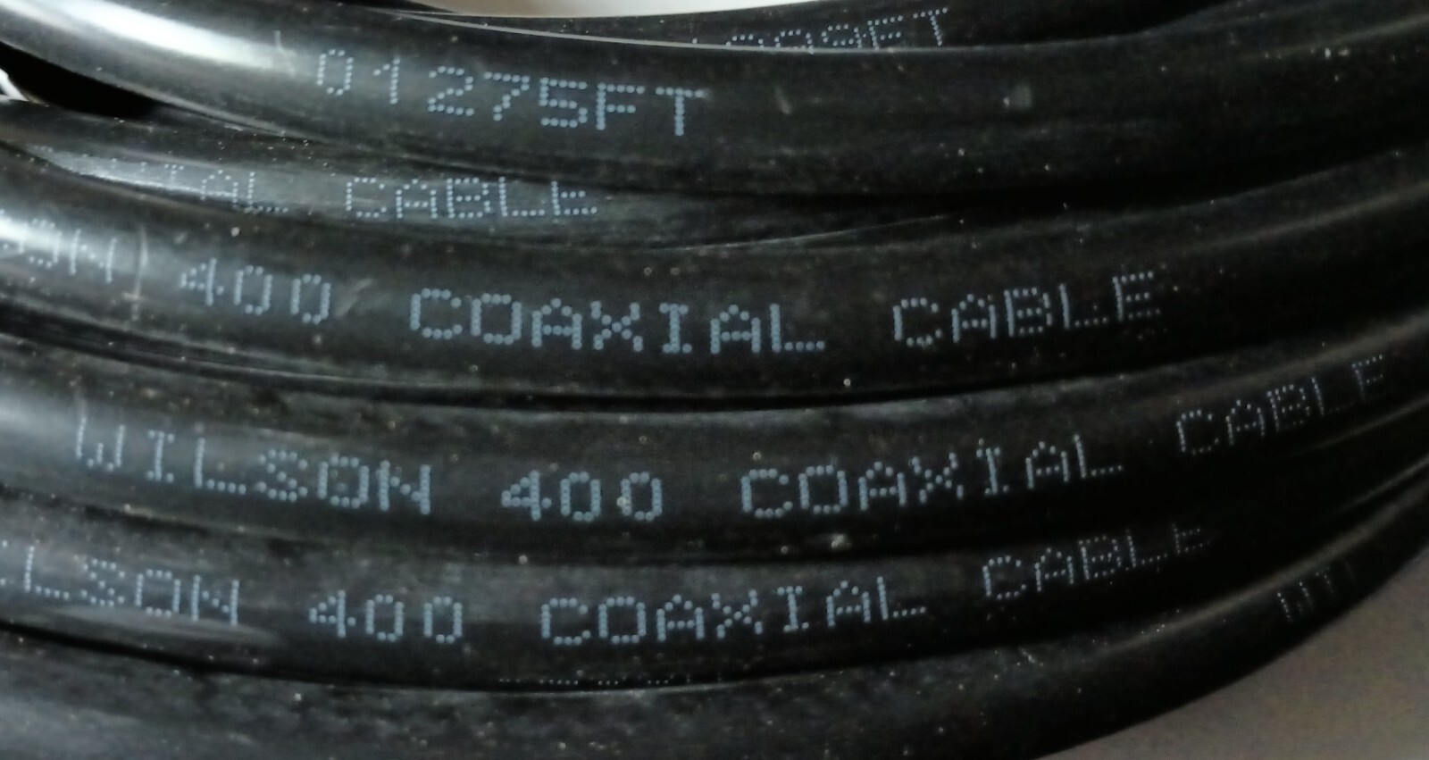 Wilson Electronics 10-Foot WILSON400 Ultra Low Loss Coax Cable - N Male Connectors For Superior Signal