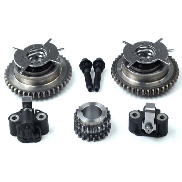 Árboles de levas elevadores brazos basculantes cadena de distribución para 5,4 L Triton 3V Ford F150 Lincoln Foto 4 de 4