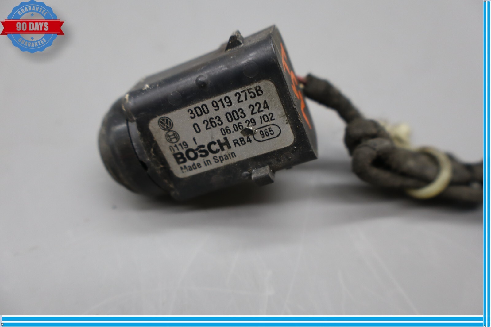 04-10 Bentley Continental Front Inner Bumper Parking AID Sensor 3D0919275B Oem