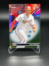 2021 Topps Finest Refractor Luis Garcia ROOKIE RC #80 - Free Shipping