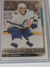 2018-19 Upper Deck Young Guns Rookie RC #455 Erik Cernak
