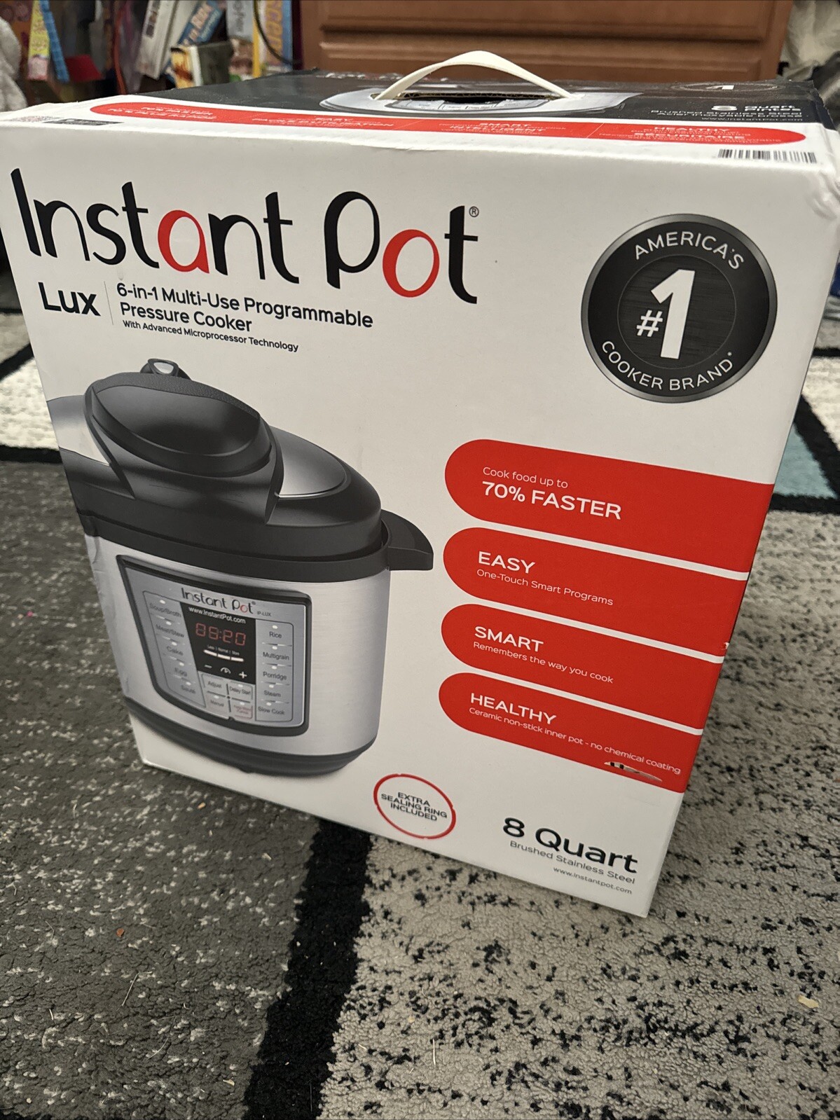 Electric Cooker Instant Pot Duo Lux Instant Pot In Duo Plus Qt