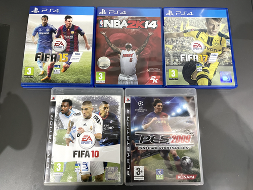Lot Jeux Vidéo PS4 - Inclut GTA V, En Très Bon état, Boîte Et Notice Comprises
