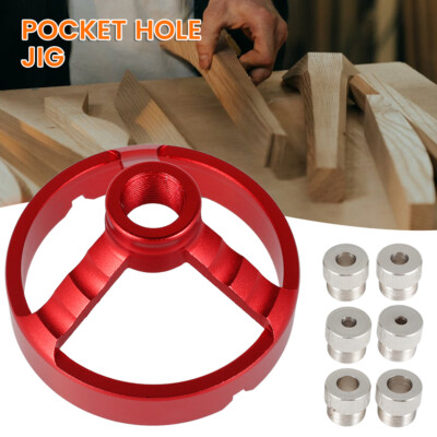 Woodworking Straight Drill Guide Hole Puncher Aluminum Alloy 90 Degree heXww .t