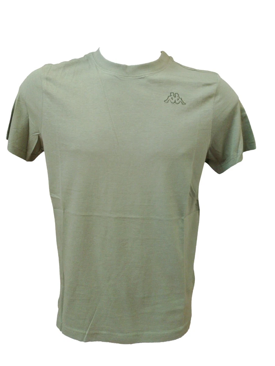 Kappa T-Shirt Uomo Mod. 303LRZ0 – Maglietta A Manica Corta In Cotone, Colore Verde - 2